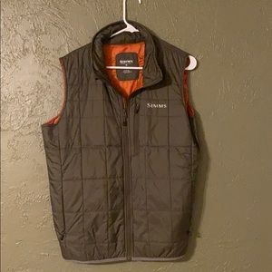 Simms Puffy Vest Sz Medium